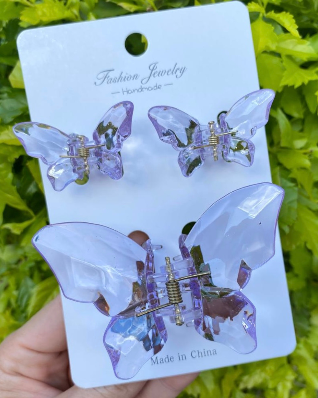 Mariposa Cristal x 3